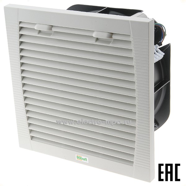 Б3619. Вентилятор СВ-301-В-580-230-55 с фильтром и решеткой  35007DEK   230В АС произв. 580м3/ч (Dekraft)