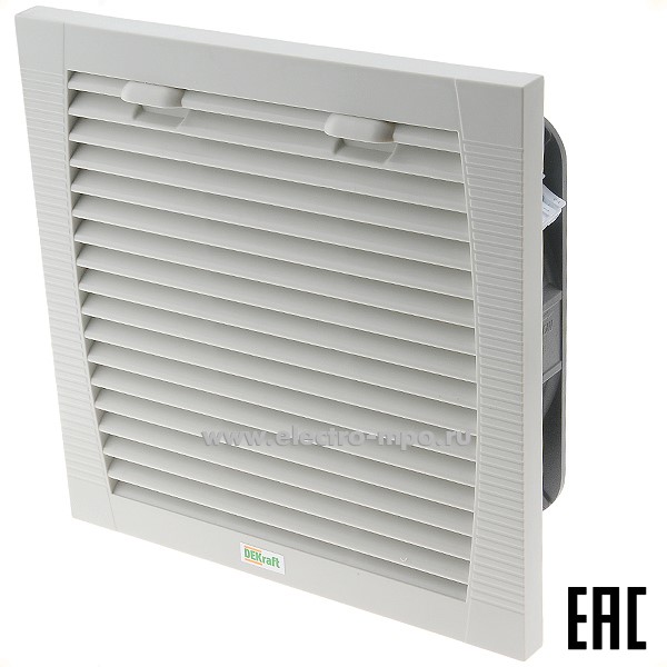Б3618. Вентилятор СВ-301-В-370-230-55 с фильтром и решеткой  35006DEK   230В АС произв. 370м3/ч (Dekraft)