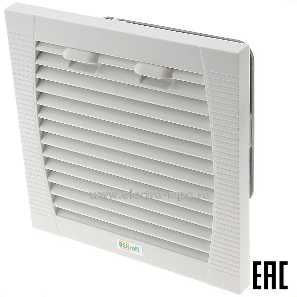 Б3617. Вентилятор СВ-301-В-290-230-55 с фильтром и решеткой  35005DEK   230В АС произв. 290м3/ч (Dekraft)