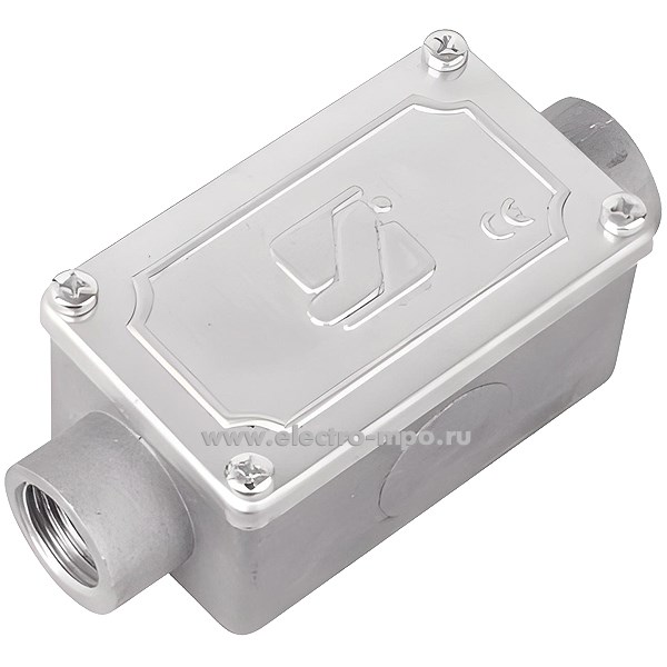 К0921. Коробка 6030-20 алюминиевая 118х51х42мм IP55 (ДКС)