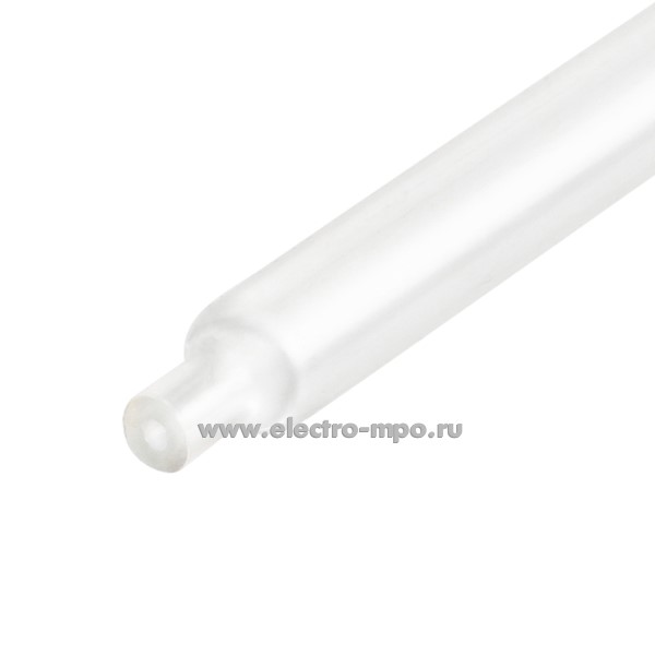 Т3002. Трубка 75442 ТТ-175-6.4/3.2 термоусаживаемая прозрачная L=1.22м (КВТ)