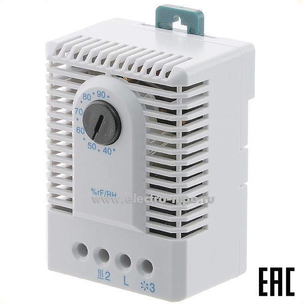 Б3650. Гигростат СКМ-301-Г-М 35103DEK диапазон установки 35-95% отн. влаж. воз. RH 200-240В АС IP20 (DEK