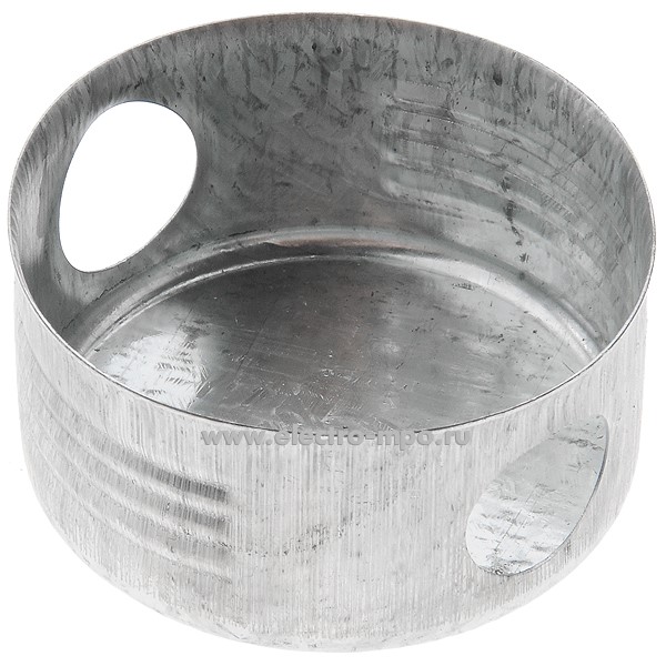 К1100. Коробка КУВ-1М установочная металлическая 1 пост Dвнеш=70мм H=35мм (КЗЭМИ Курган)