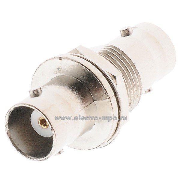 35509. Н5509 Соединитель ADB-BNC-F-BNC-F высокочастотный BNC гнездо-гнездо для панелей (Hyperline)