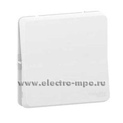 Ю1360. Механизм Mureva Styl MUR39027 выключателя 1кл. кнопочный IP55 с/п белый (Schneider Electric)