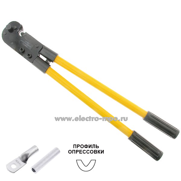 И0610. Пресс CT-38 ручной для медных неизолированных наконечников 10-50 кв.мм (Juli Tools Китай)