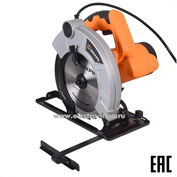 И65. Дисковая пила ДП-20-185А Вихрь 72/11/9