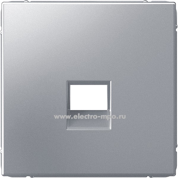 Р3084. Накладка ArtGallery GAL000384 для информационных функций типа Keystone алюминий (Systeme Electric)