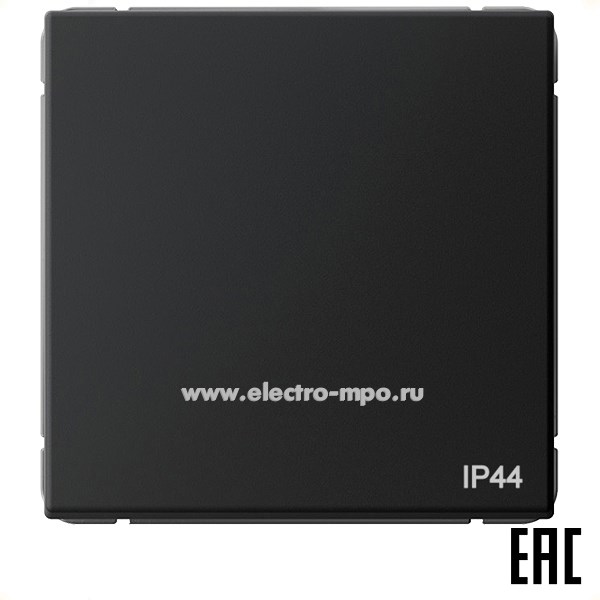 Р3209. Механизм ArtGallery GAL441061 переключателя 1 кл. с/п  IP44 карбон (Systeme Electric)