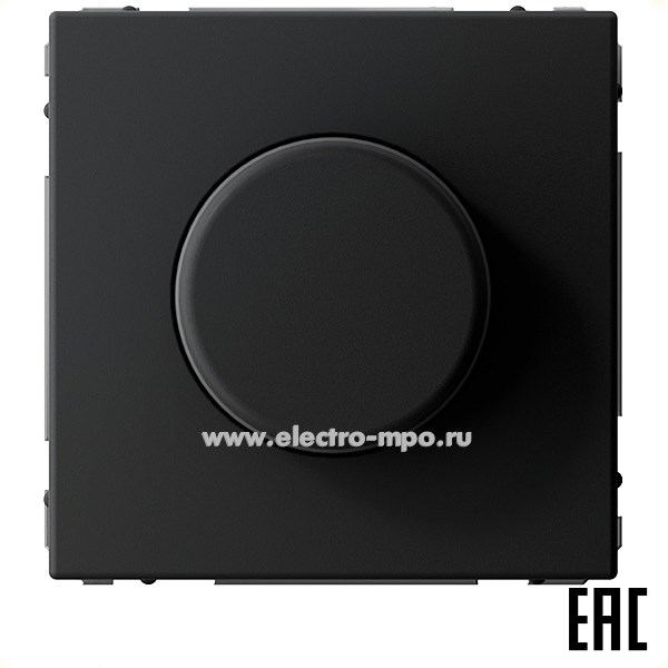 Р3236. Механизм ArtGallery GAL001023 светорегулятора 10-400 Вт (LED 3-150Вт) с/п карбон (Systeme Electric)