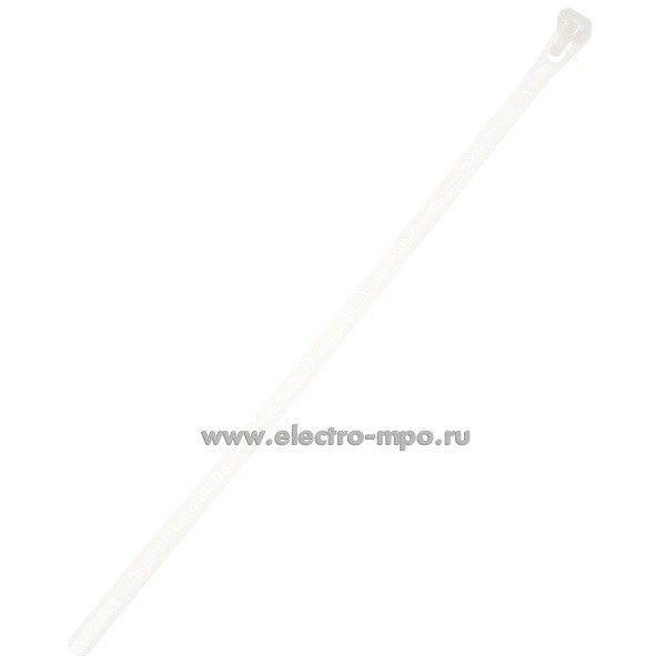 67291.Г7291 Хомут КСР 7,5х250мм разъемный белый (Китай)