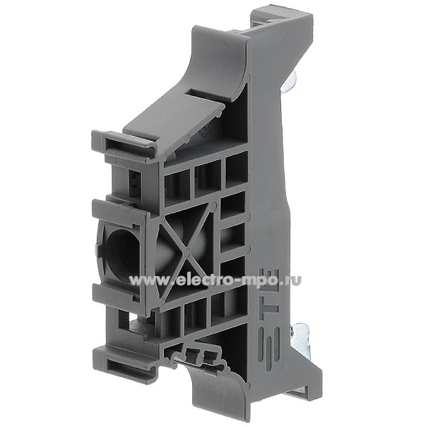 Б0002. Фиксатор BAM4 торцевой 1SNK900001R0000 серый для клемм 2,5-16мм2 ширина 10мм (TE Connectivity)