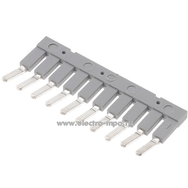 Б0021. Блок перемычек PC5-10 гребёнка  1SNA113544R1200 10 полюсов 30А для клемм МА 2,5/5 (TE Connectivity)