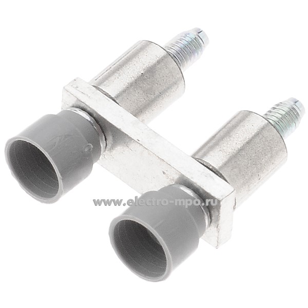 Б0041. Блок перемычек BJMI12-2 винтовых 1SNA179626R0600 2 полюса 76А для клемм М 16/12 IP20 (TE)