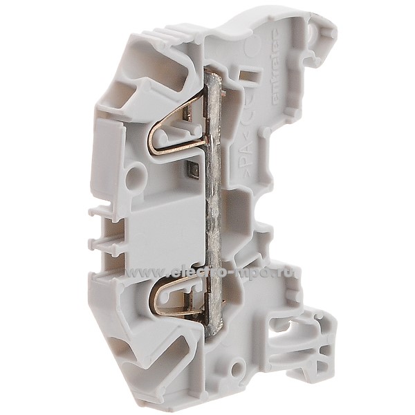 Б6758. Клемма ZK2,5 пружинная 1SNK705010R0000 серая 2,5мм2 24А 1000В ширина 5,2мм (TE Connectivity)