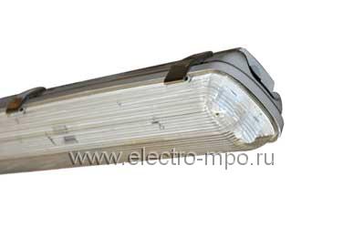 21532.С1532 Светильник NEPTUNE POLY 2x28W Т5 GR SC HF UNP ЭПРА люминесцентный потолочный IP65 (Osram)