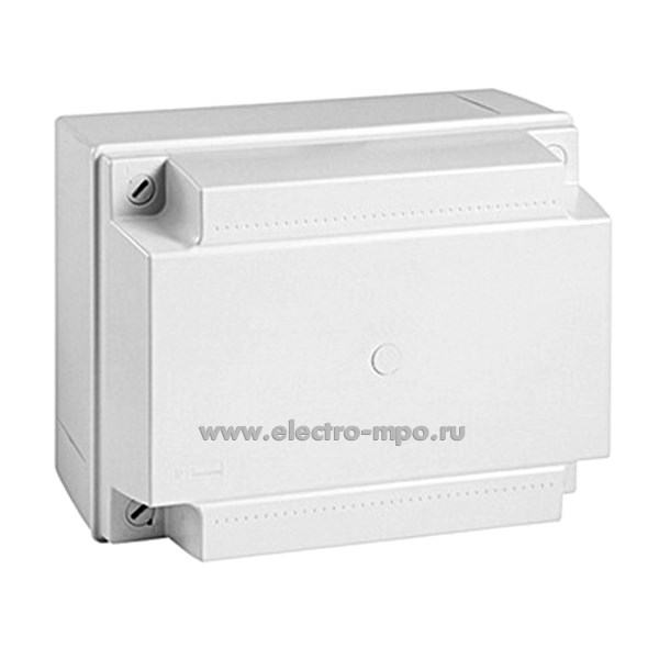 К0878. Коробка 54330 распаечная без сальников 312х239х211 мм IP56 серая (ДКС)