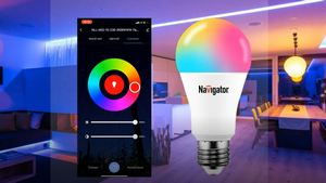 Умная светодиодная лампа Wi-Fi. Инструкция по подключению и обзор.