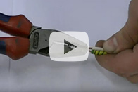 Скрутка проводов колпачками