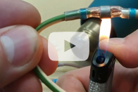 Пайка проводов без паяльника :)