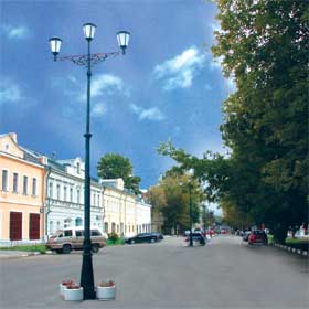 Освещение улиц Москвы