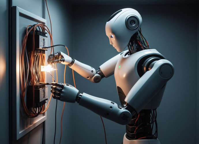 Робот и электромонтаж